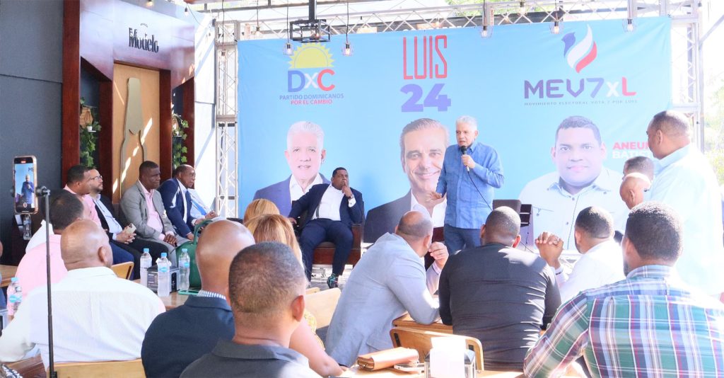 Eduardo Estrella dice trabajan 24/7 para que Abinader gane en primera vuelta con un 70% Eduardo Estrella dice trabajan 247 para que Abinader gane en primera vuelta con un 70