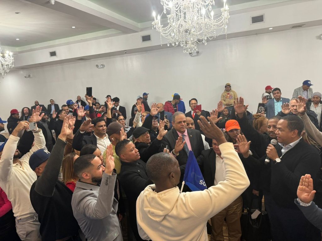 Justicia Social continua fortaleciendo su presencia en EEUU para impulsar reeleccion de Luis Abinader