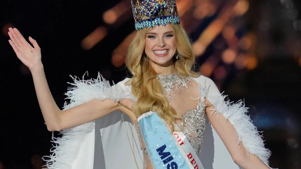 Krystyna Pyszkova de Republica Checa se convirtio en Miss Mundo 2024