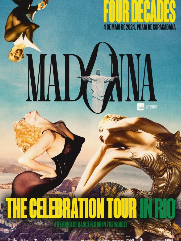 Madonna anuncio un show gratuito en la playa de Copacabana Brasil para cerrar su Celebration Tour1