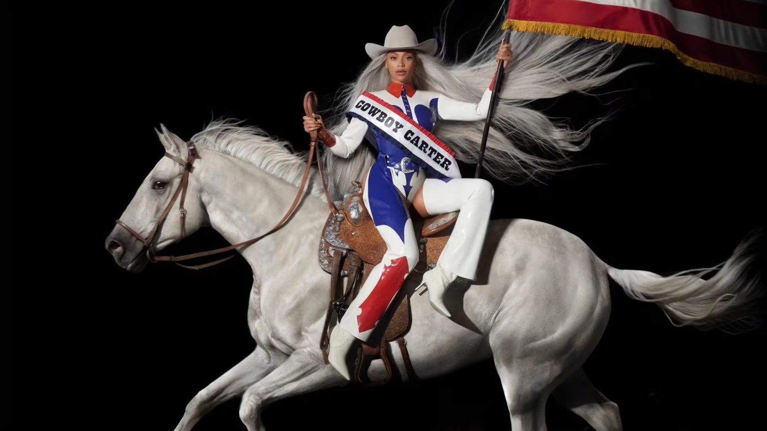 Beyonce a caballo eljacaguero