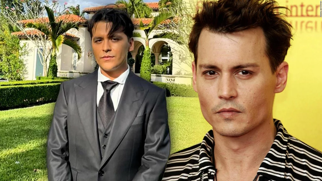 Christian Nodal publica foto de su rostro sin tatuajes y lo confunden con Johnny Depp Christian Nodal
