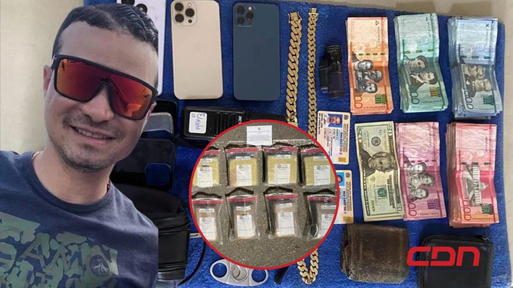 DNCD apresa hijo de Sonia Mateo tras decomiso de 161 libras de marihuana