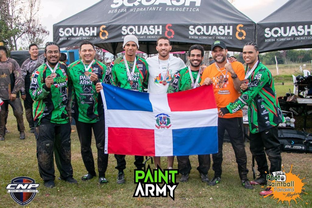 Equipo de Paintball de Republica Dominicana PAINT ARMY logra puesto importante