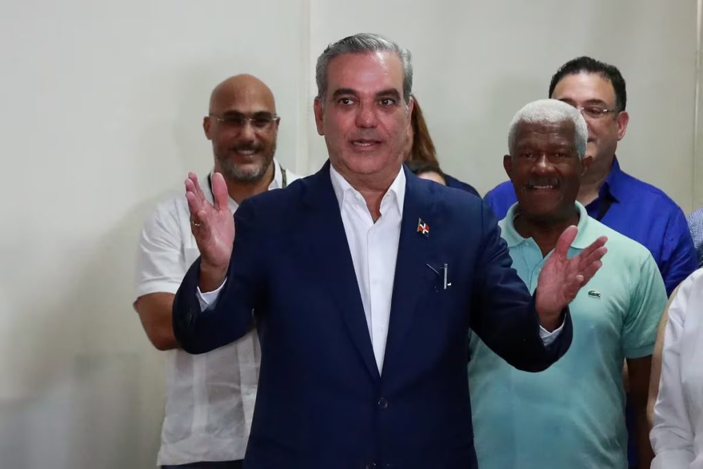 Abinader fue reelecto presidente de Republica Dominicana en primera vuelta1