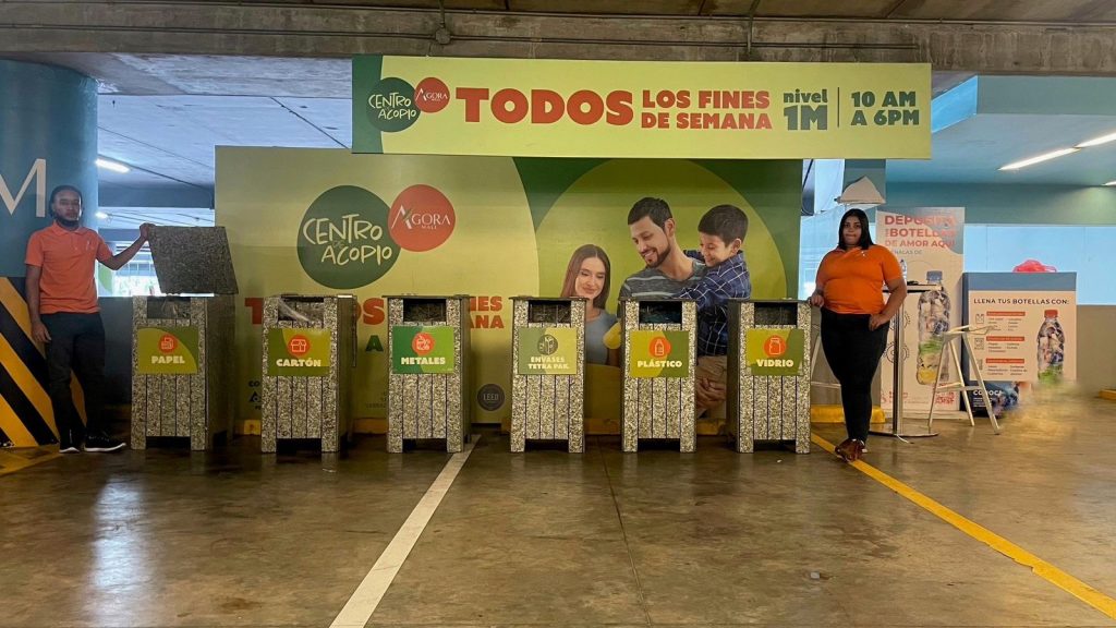 Agora Mall recicla mas de tres millones de libras de desechos en 12 anos de operaciones