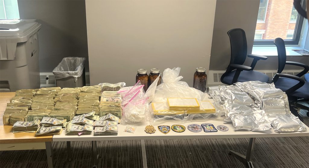 La DEA y el NYPD confiscan 12 kilos de fentanilo