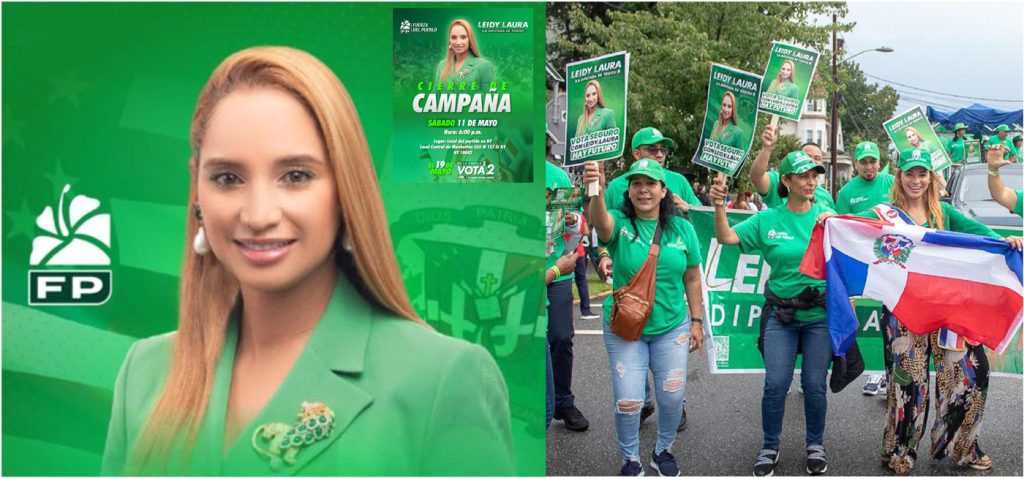 Leidy Laura Nunez Candidata de FP a diputada ultramar Leidy Laura