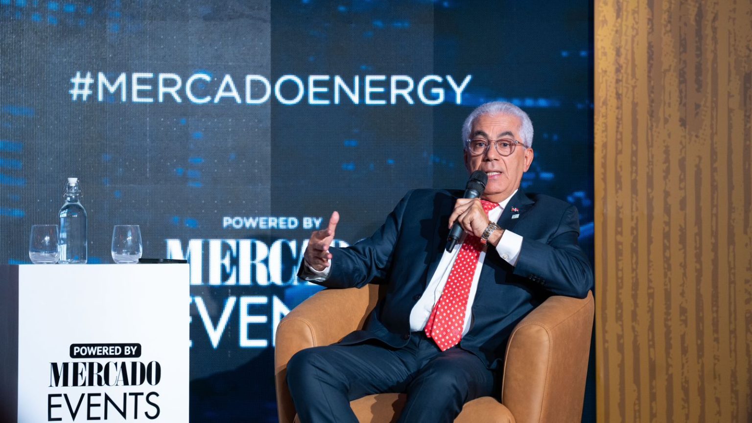 Martin Robles Morillo en su participacion en Mercado Energy 2024