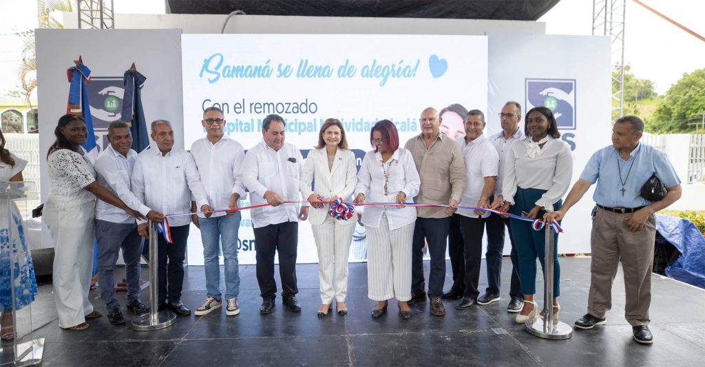 Vicepresidenta Peña entrega obras de salud en Samaná Vicepresidenta Pena entrega obras de salud en Samana
