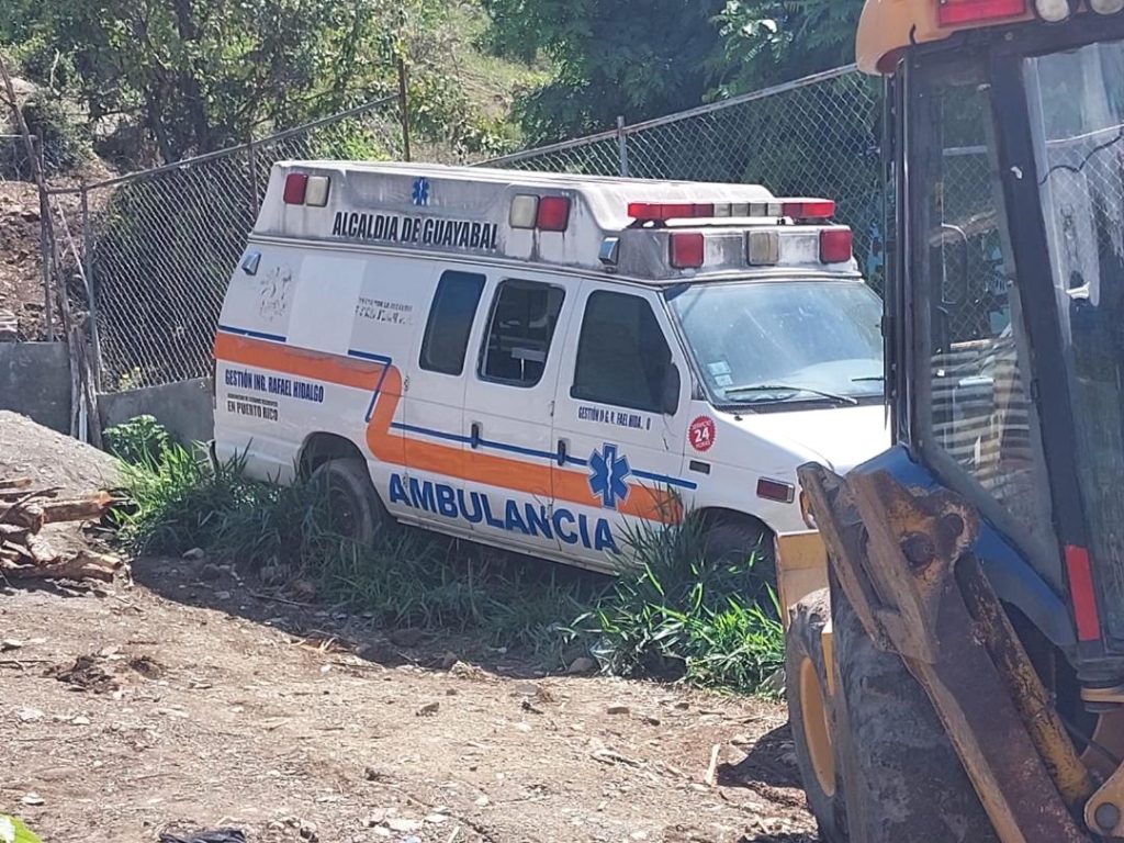 ambulancia destruido municipio Guayabal Hipolito Cabral