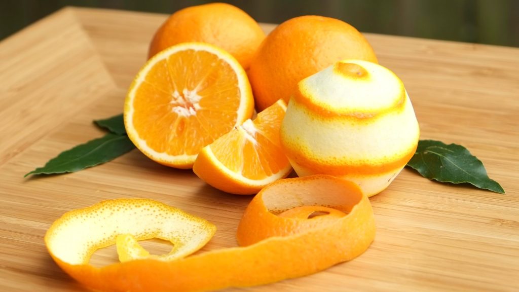 cascara de naranja