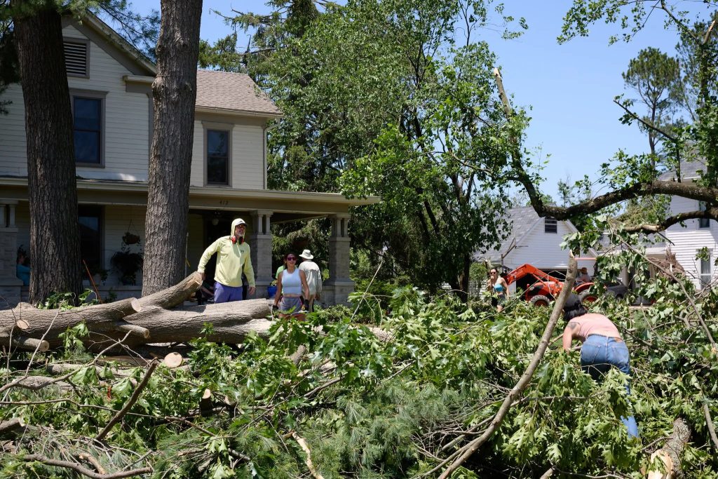 tornado devasta una ciudad de Arkansas eljacaguero1