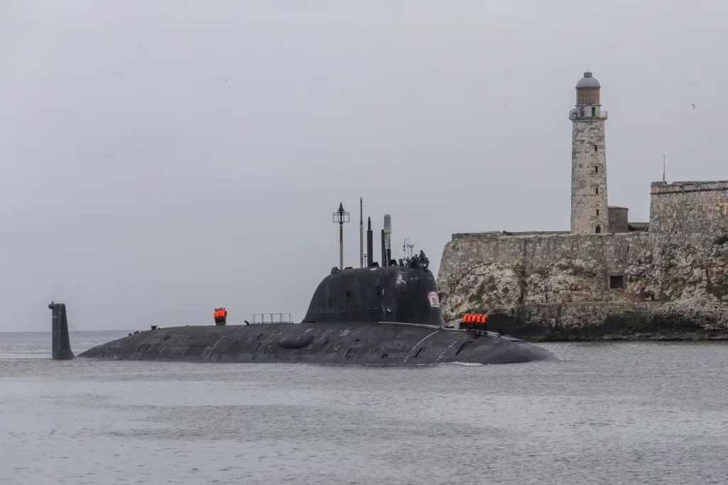 Buques de guerra y un submarino nuclear rusos llegaron a La Habana tras realizar ejercicios en el Atlantico