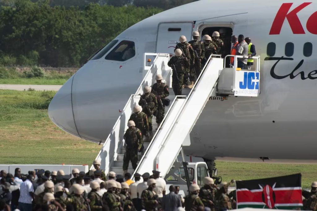 Haiti tras la llegada de un contingente de 400 policias de Kenia al pais caribeno