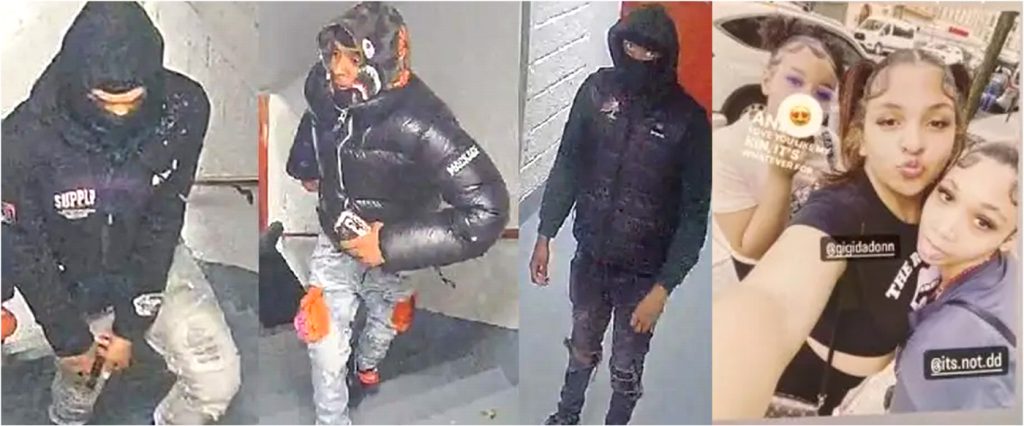 Policia de NYC Buscan dos trios de hombres y mujeres