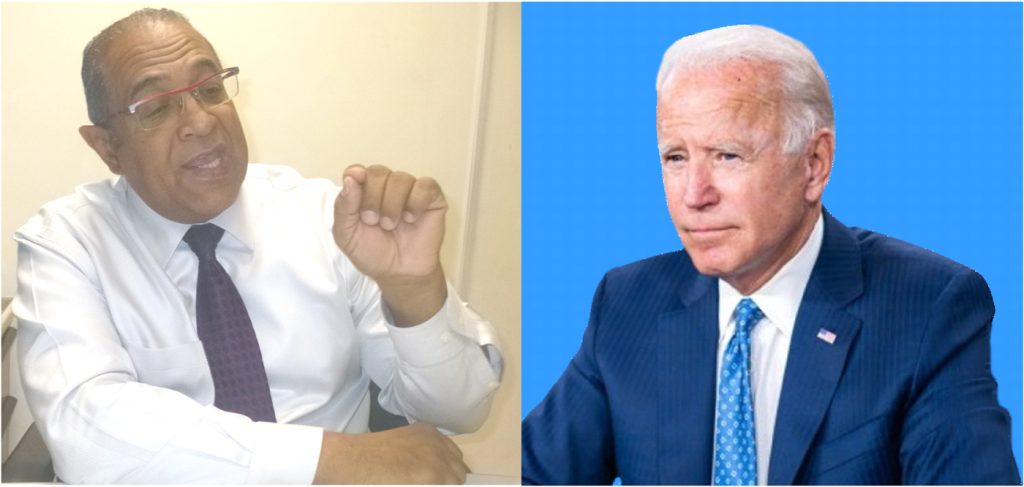 Jaime Vargas y joe biden