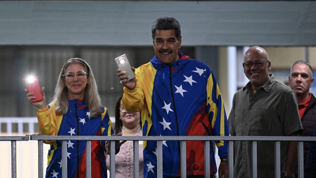 Maduro tras ser reelecto