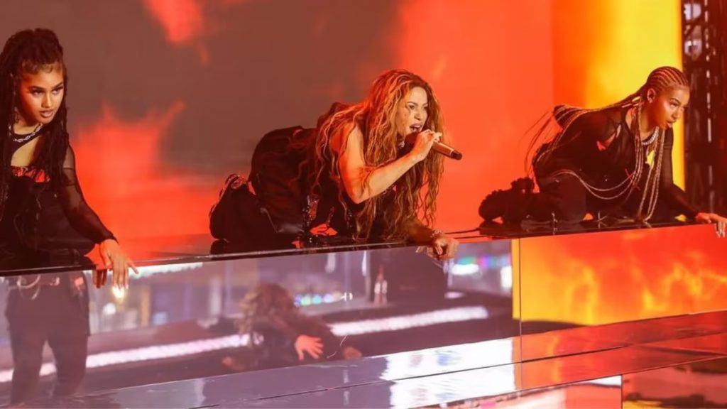 Shakira en la final de la Copa America