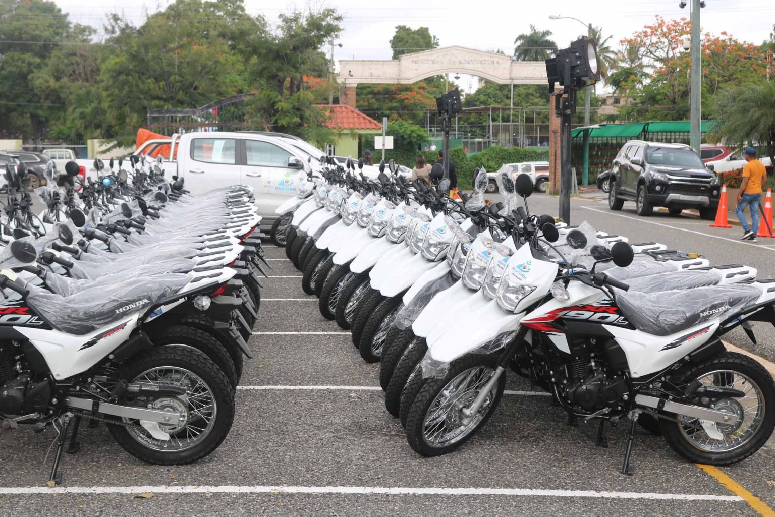 motocicletas para proyecto de Agricultura Resiliente