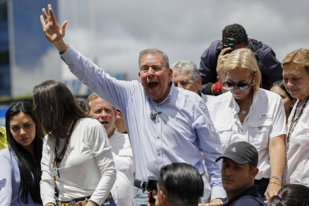 Edmundo Gonzalez como ganador de las presidenciales en Venezuela