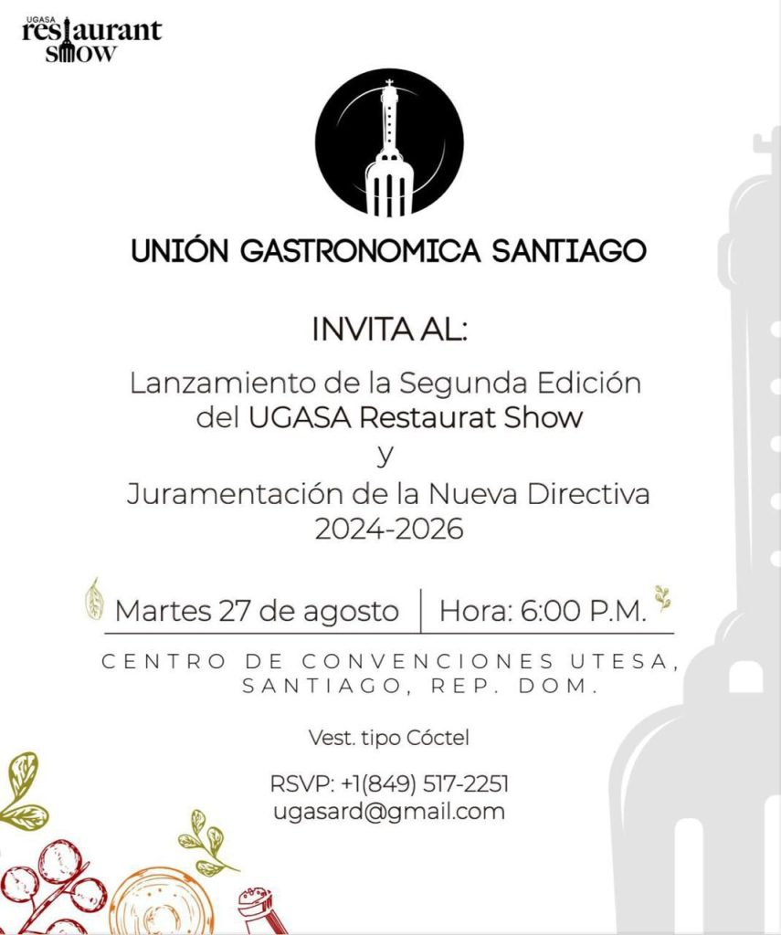 UGASA lanza segunda edicion del Restaurant Show y juramentara nueva directiva 2024 2026