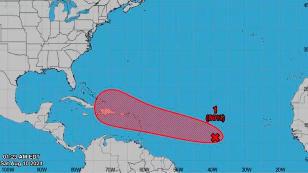 ciclon en el Atlantico y tropical eljacaguero