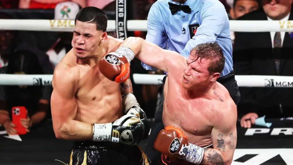 Canelo Alvarez vence a Edgar Berlanga por decision unanime