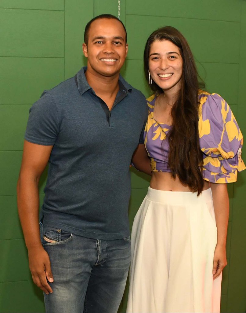 Carlos De la Cruz y Gabriela Santana