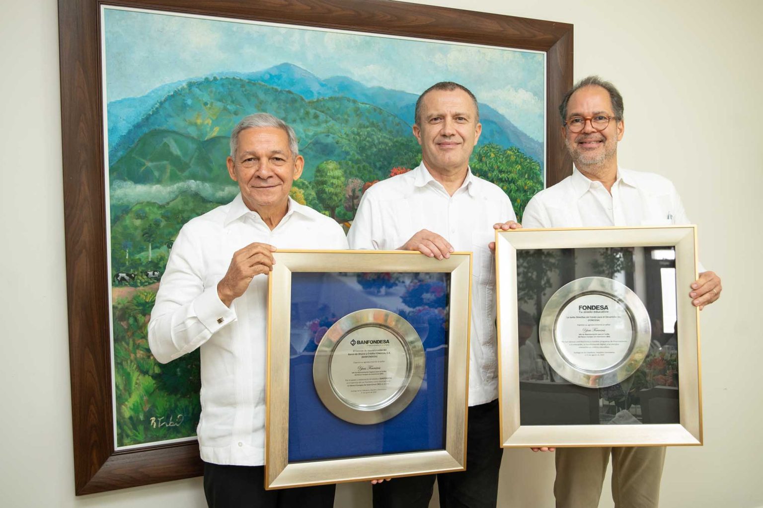 Cristian Reyna T. Yves Ferreira y Juan Mera