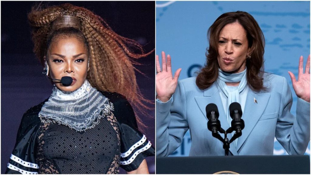 Janet Jackson desato una gran polemica tras cuestionar los origenes raciales de Kamala Harris