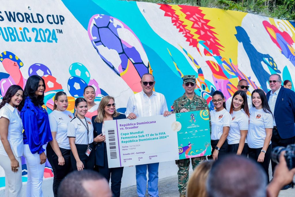 Develan mural alusivo al Mundial de Fútbol Femenino Sub-17 Mundial de Futbol Femenino Sub 17
