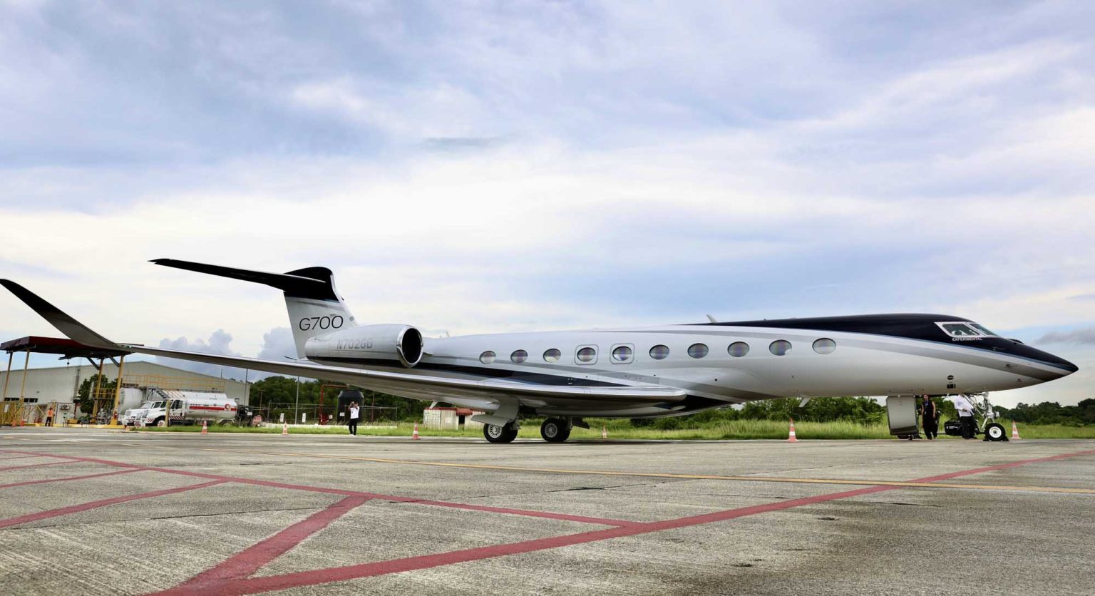 avion ejecutivo mas moderno de Gulfstream