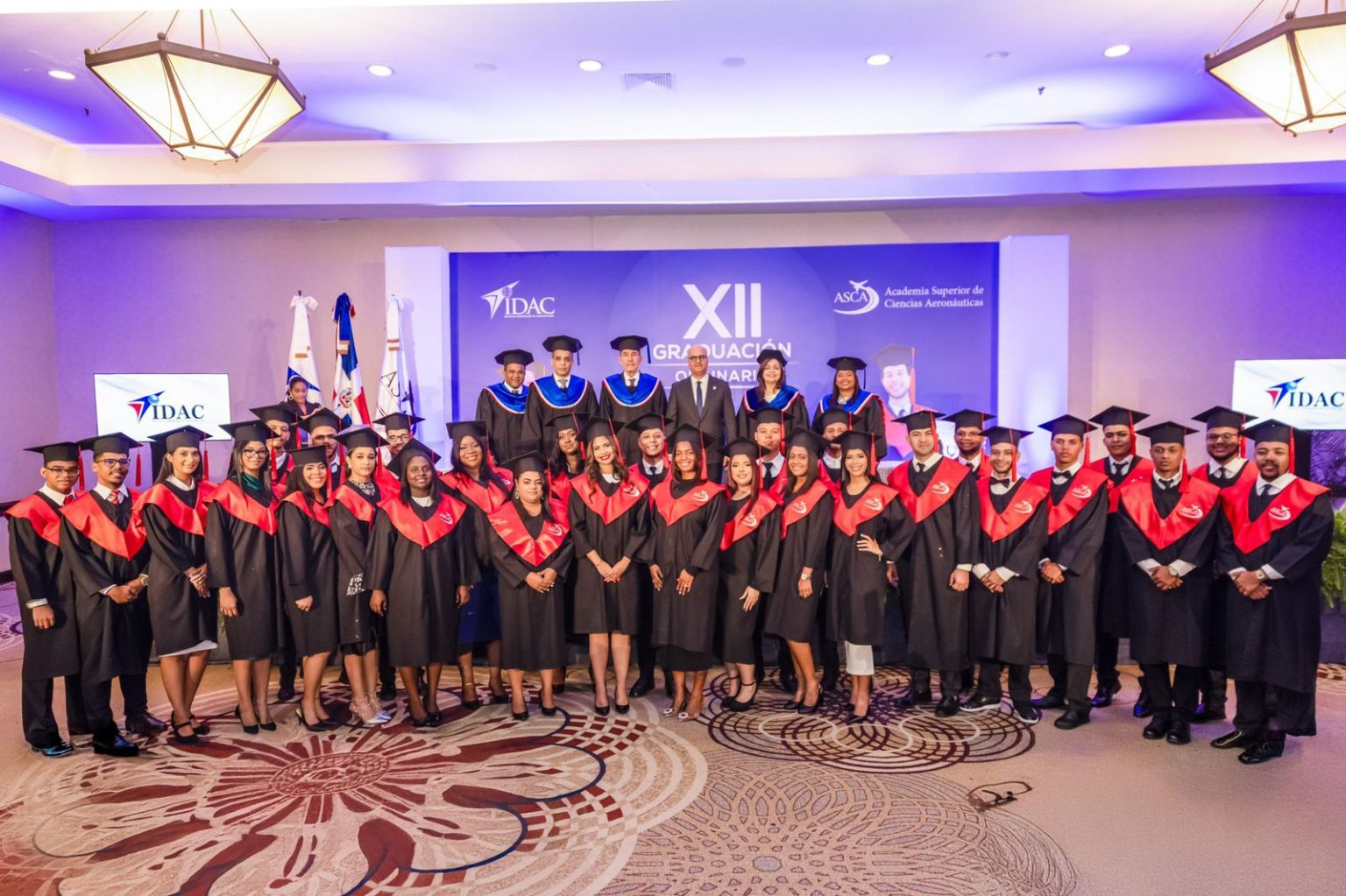 ASCA gradua 29 nuevos profesionales en administracion aeronautica en su Decimo Segunda ceremonia ordinaria