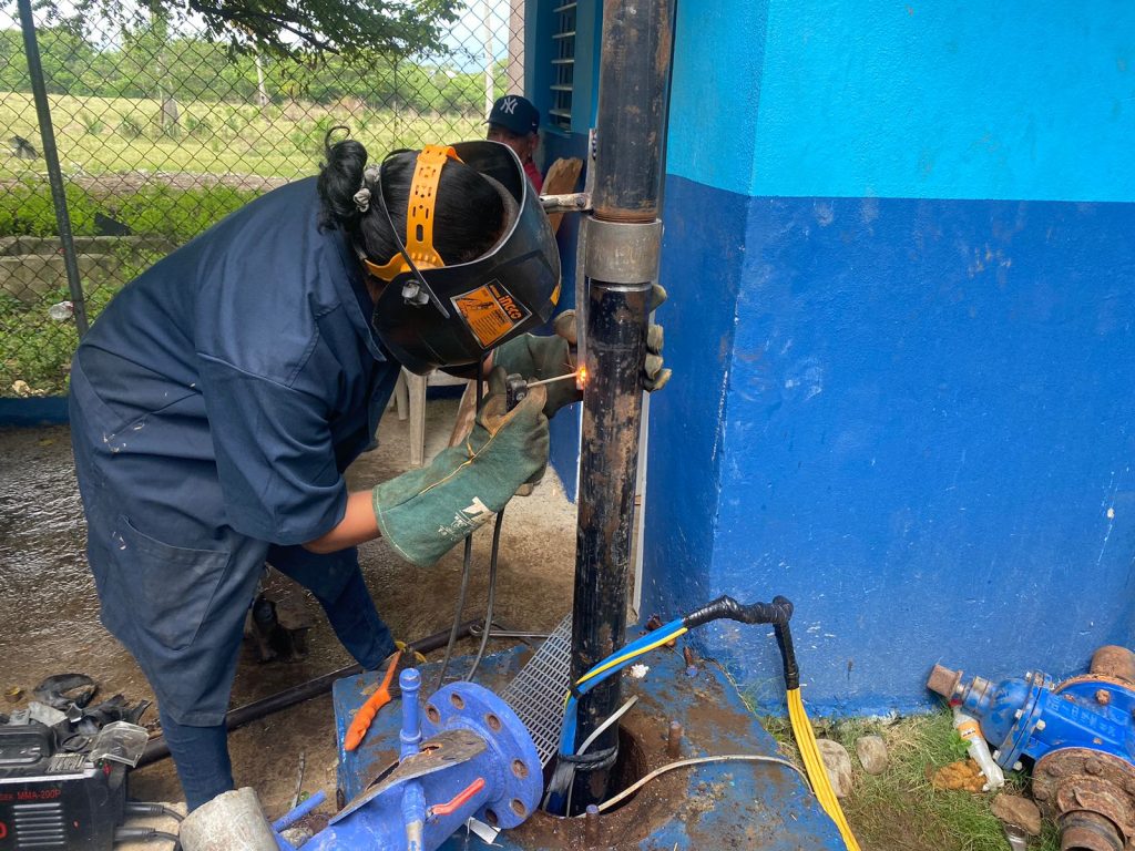 Coraasan restaura servicio de agua en Jacagua con nueva bomba en el Pozo de Chepe