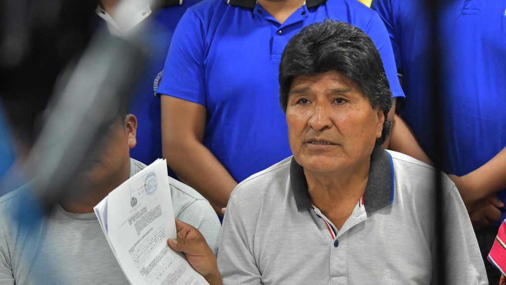 Evo Morales en Bolivia eljacaguero