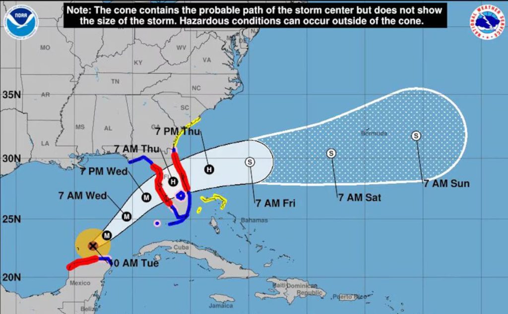 Huracan Milton amenaza gravemente la costa oeste de Florida1