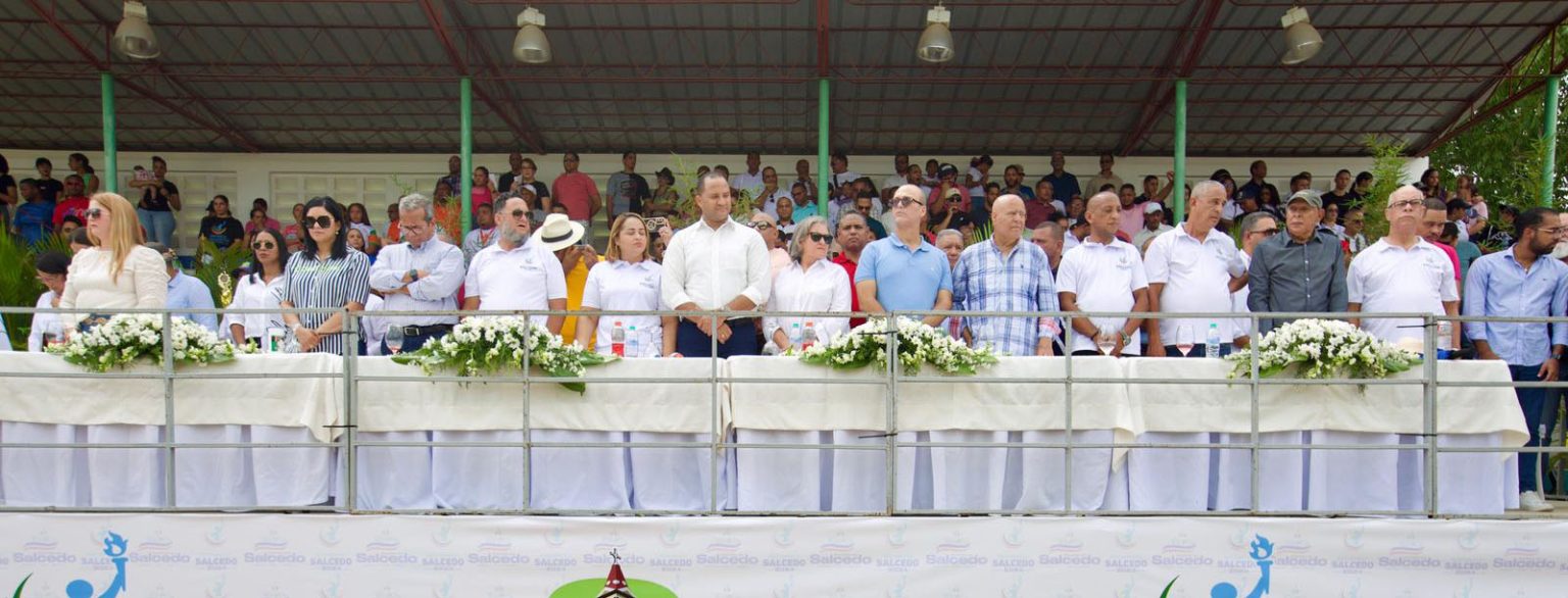 Juan Ramon Hernandez inaugura los historicos Juegos Municipales 2024