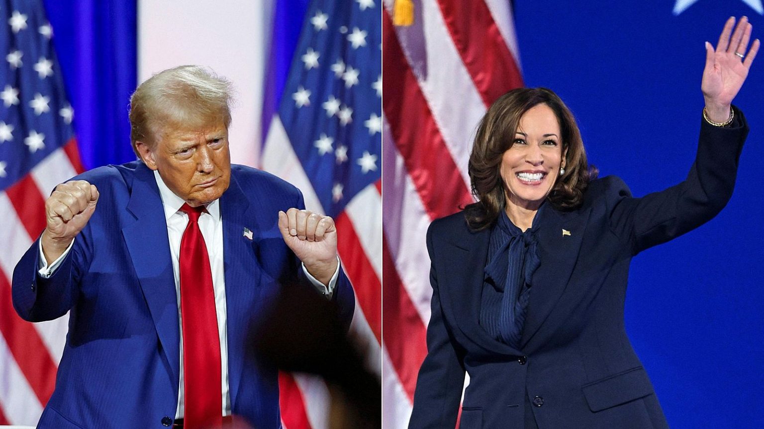 Kamala Harris y Donald Trump eljacaguero