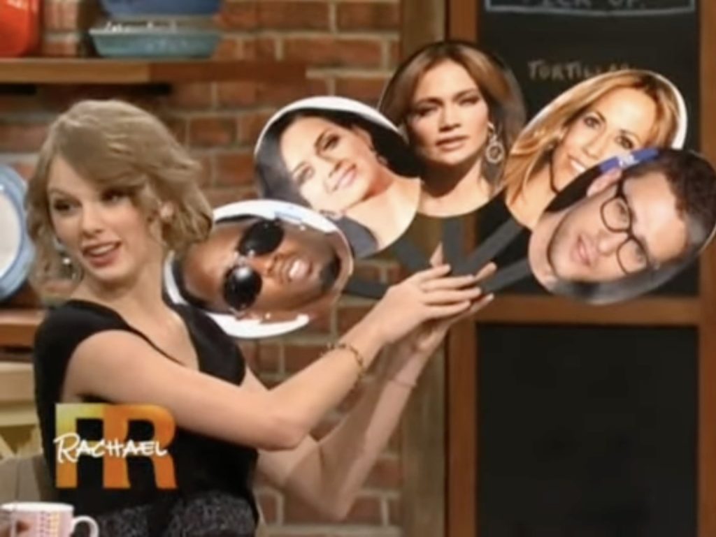 Taylor Swift en el programa Rachael Ray en 2011