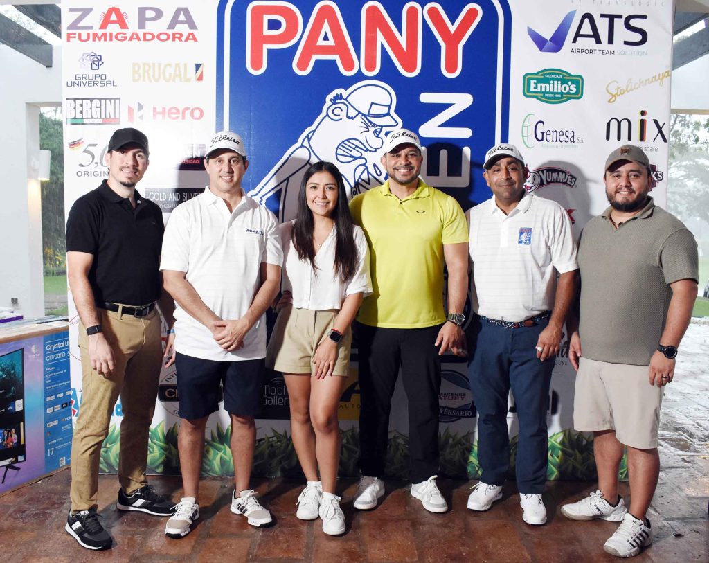 Asystec celebra con éxito el Séptimo Torneo de Golf del Pany Open en memoria de Rafik Pérez Alexbry Fernandez Raymond Marcelino Ana Sofia Dominguez Jose Enrique Valdez Martin Paniagua y Angel Salazar