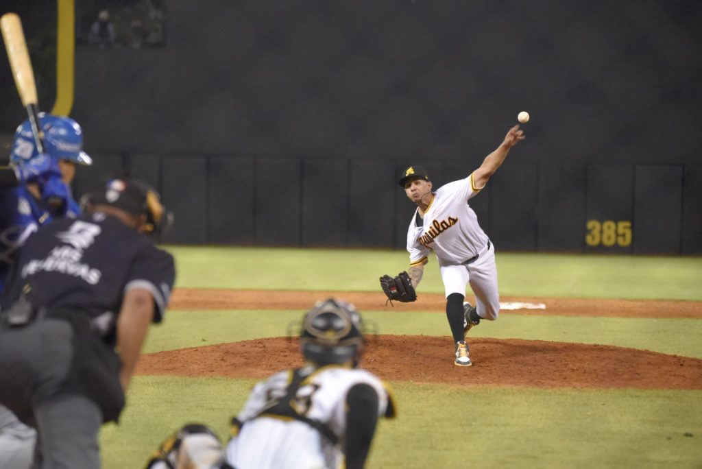 Águilas vencen a los Tigres del Licey por cuarta ocasión consecutiva Braulio Torres Perez eljacaguero