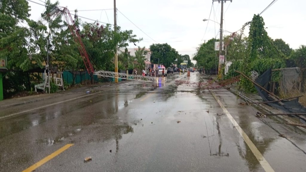 Danos causados por las fuertes lluvias