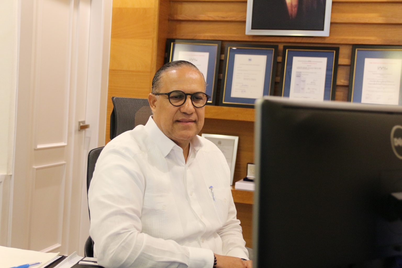 Director ejecutivo del ODAC Angel David Taveras Difo.