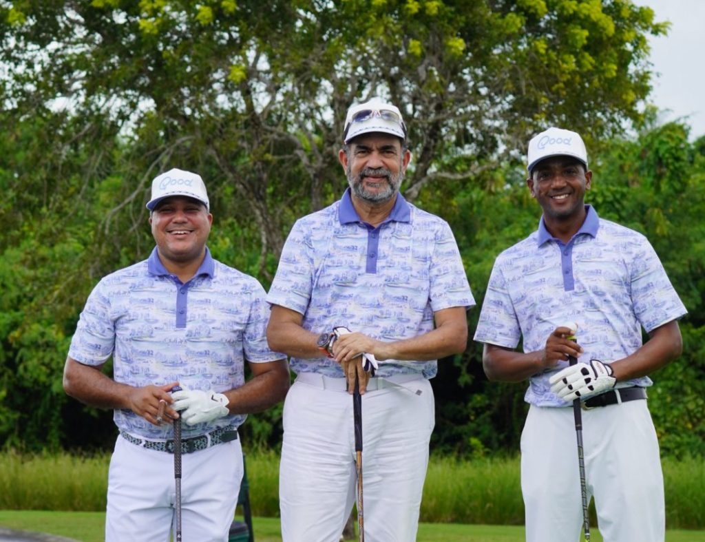 Golf, solidaridad y espíritu navideño en PGA Ocean’s 4 Alberto Ortega Irvin Duran y Jonathan Zapata rotated e1734402586234