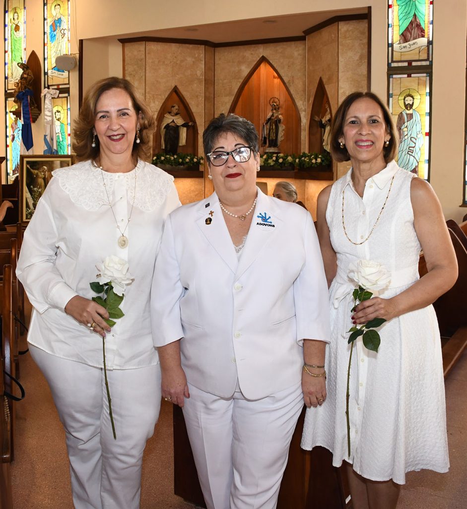 Anna Brisindi Rosa Maria Guerra Rodriguez y Elba Mateo de Paradas