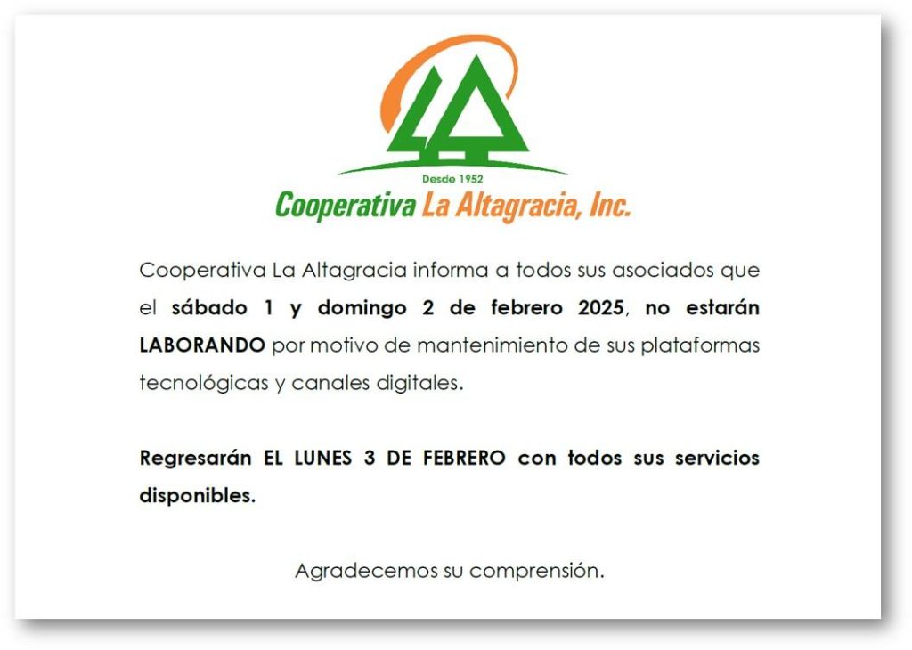 Cooperativa La Altagracia