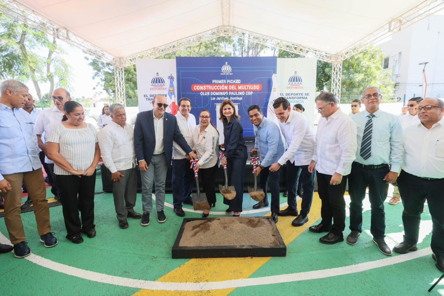 Raquel Pena inicia mejoras en instalaciones deportivas