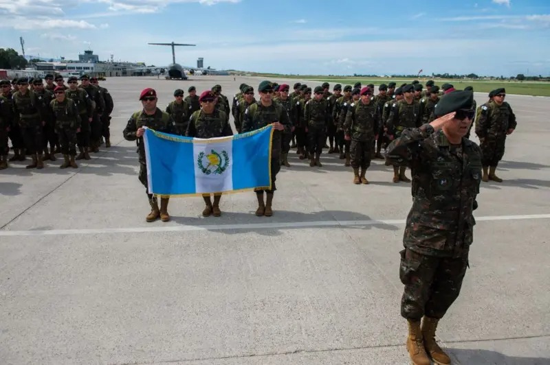 militar que El Salvador y Guatemala estan dando a Haiti en el combate contra las pandillas eljacaguero1