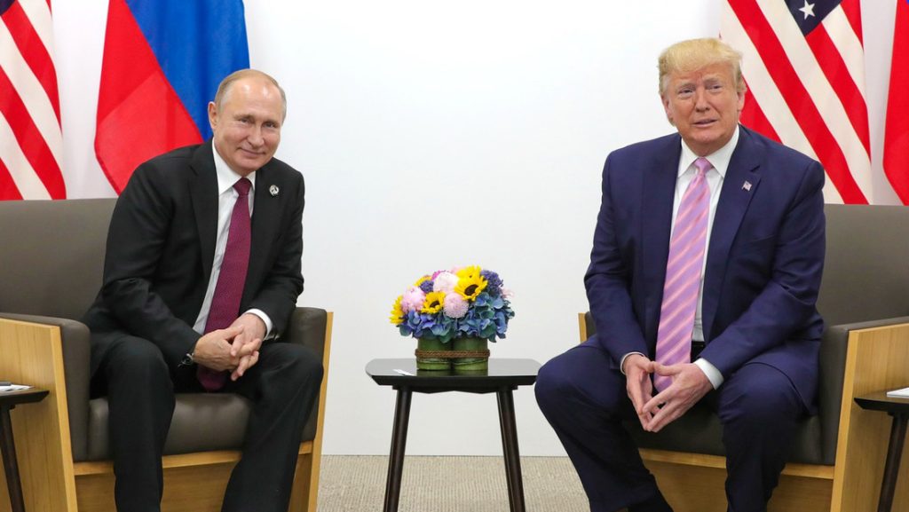 Donald Trump y Vladimir Putin